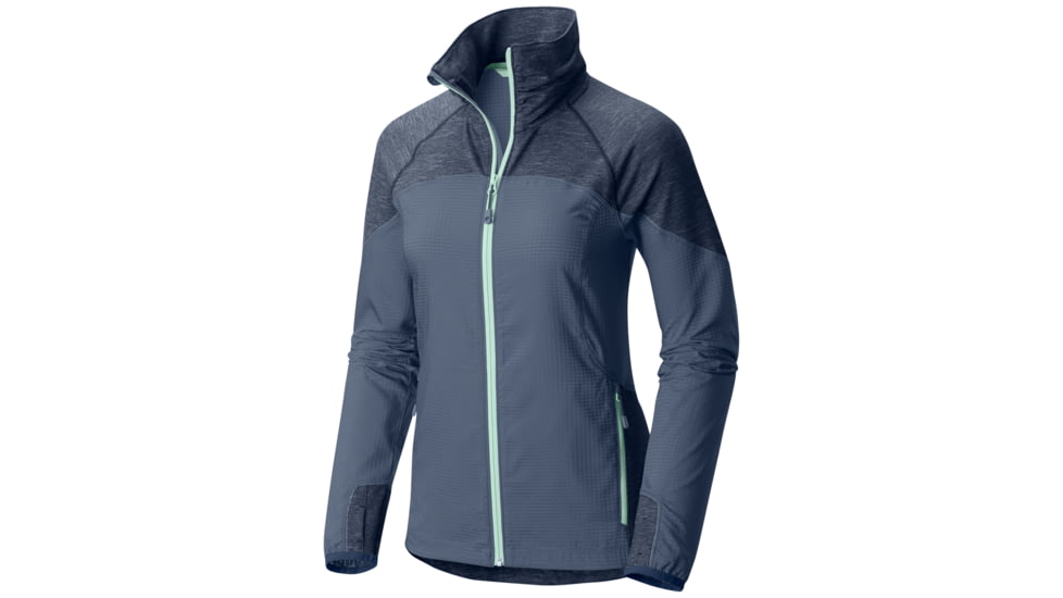 Mountain Hardwear Mistrala Jacket - Women's-Mountain/Heather Zinc-Large
