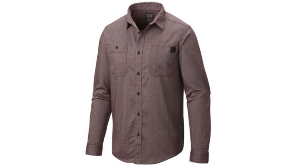 Mountain Hardwear Mittleman Long Sleeve Shirt - Men's-New Cinder-X-Large