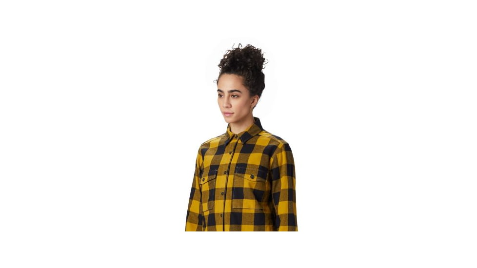 Mountain Hardwear Moiry Shirt Jacket - Womens, Dark Bolt, Medium, 1864081236-M