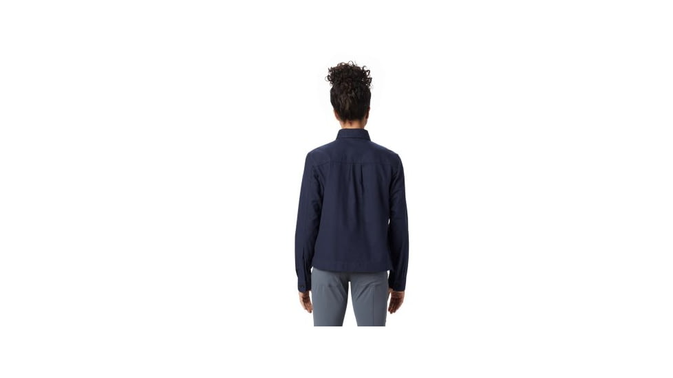 Mountain Hardwear Moiry Shirt Jacket - Women's, Dark Zinc, Medium, OL8189406-M