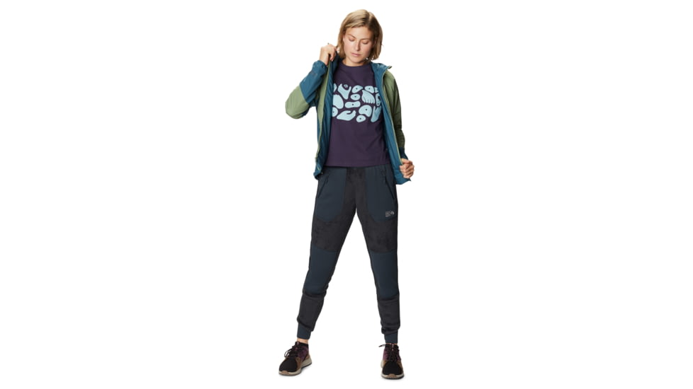 Mountain Hardwear Monkey/2 Pant - Women's, Dark Storm, Extra Large, Regular, OL8892004-XL-R