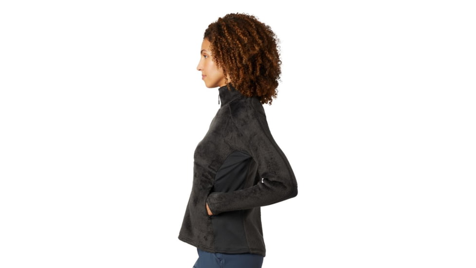 Mountain Hardwear Monkey Fleece Pullover - Womens, Dark Storm, Small, 1861861004-Dark Storm-S