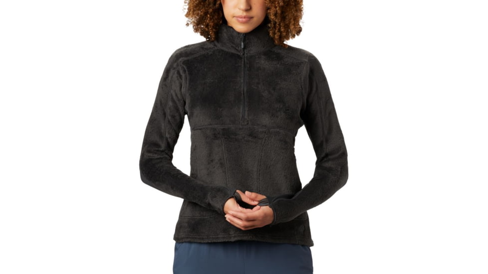 Mountain Hardwear Monkey Fleece Pullover - Womens, Dark Storm, Small, 1861861004-Dark Storm-S