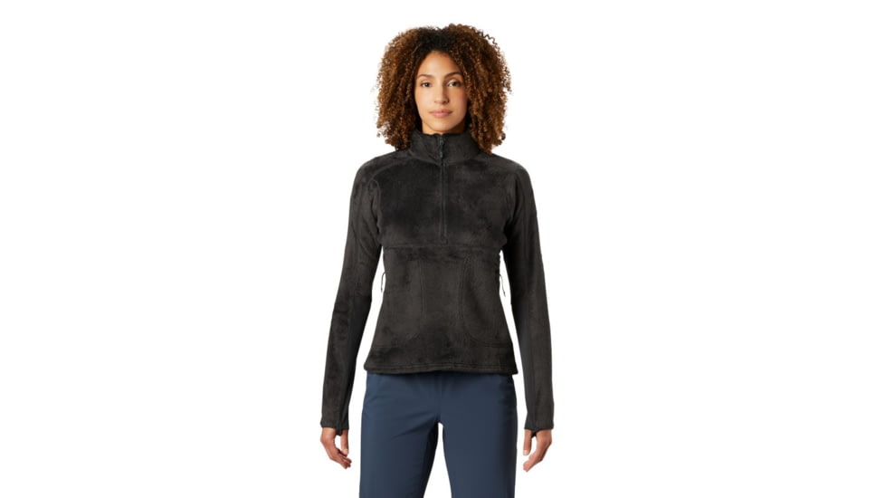 Mountain Hardwear Monkey Fleece Pullover - Womens, Dark Storm, Small, 1861861004-Dark Storm-S