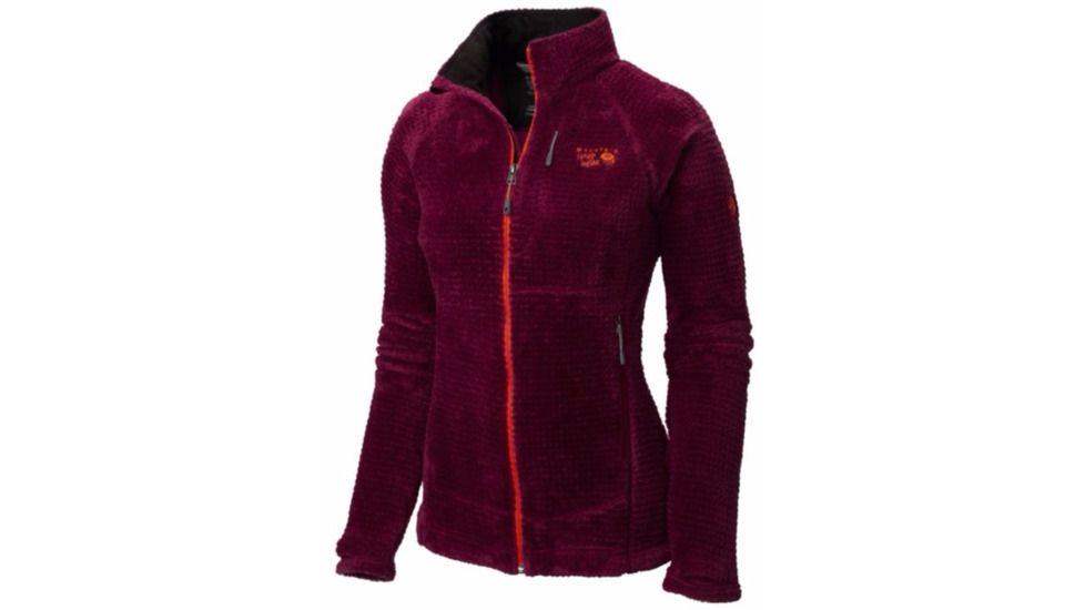 Mountain Hardwear Monkey Grid ll Jacket - Womens-Dark Raspberry-Small
