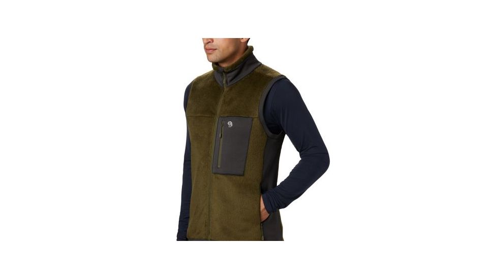 Mountain Hardwear Monkey Man/2 Vest - Mens, Dark Army, Large, 1851611304-L