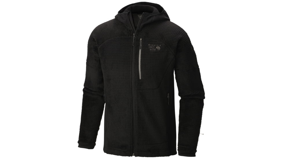 Mountain Hardwear Monkey Man Grid II Hooded Jacket - Men's-Black-Medium