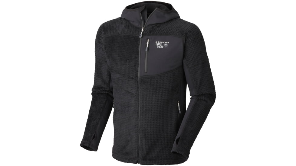 Mountain Hardwear Monkey Man Grid Jacket - Men's-Black-X-Large