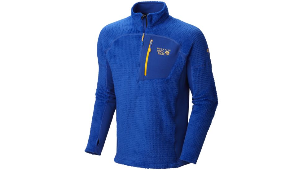 Mountain Hardwear Monkey Man Grid Pullover - Men's-Azul/Hyper Blue-Small