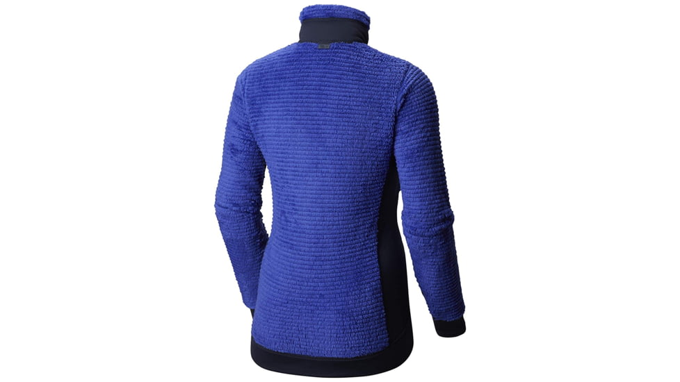 Mountain Hardwear Monkey Woman Fleece Jacket, Blue Print, M, 1824771516-M