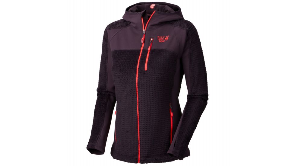 Mountain Hardwear Monkey Woman Grid Jacket - Women's-Dark Plum-X-Small