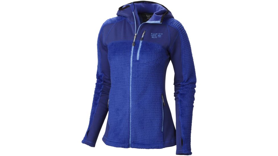 Mountain Hardwear Monkey Woman Grid Jacket - Women's-Nectar Blue-Large