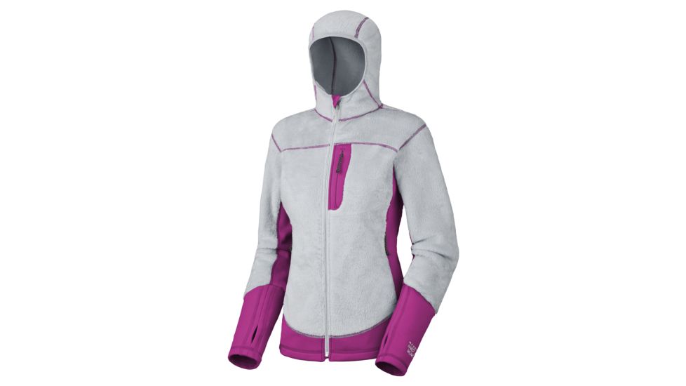 Mountain Hardwear Monkey Woman Lite Jacket - Cool Grey/Bry-Large