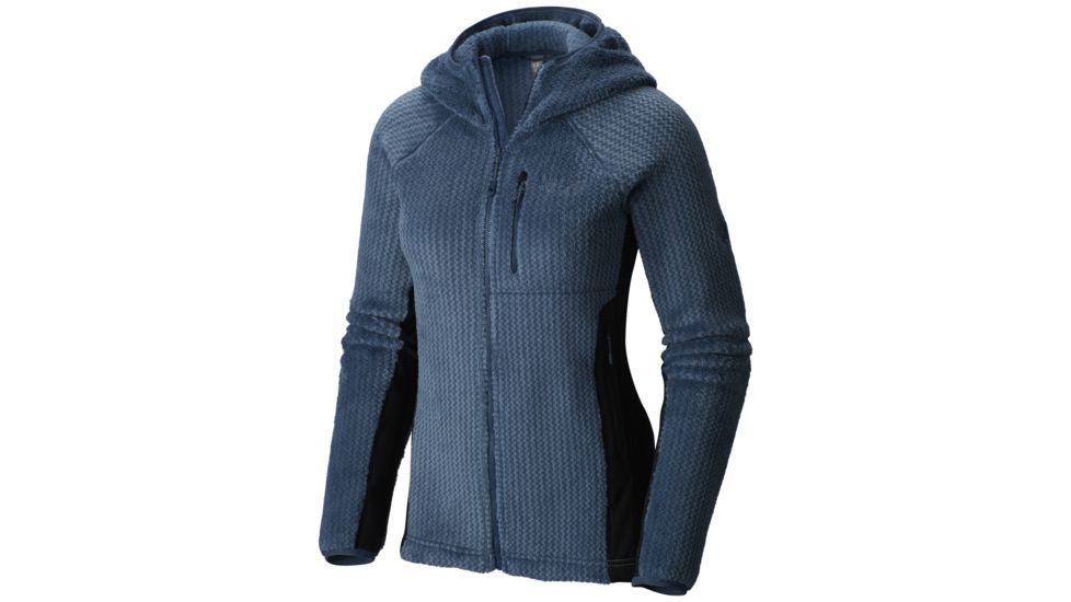 Mountain Hardwear Monkey Woman Pro Hooded Jacket-Zinc-X-Small