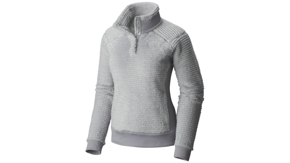 Mountain Hardwear Monkey Woman Pullover - Women's-Grey Ice/Steam-Large