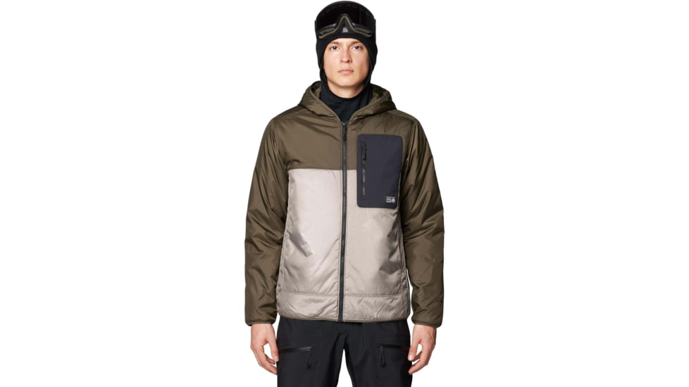 Mountain Hardwear Apres Pro Insulated Hooded Jacket - Men's, 262, S, 2131801-262-S
