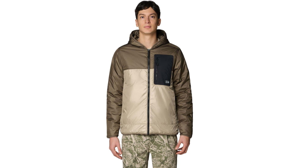 Mountain Hardwear Apres Pro Insulated Hooded Jacket - Men's, Badlands, Tierra, S, 2131801366-366-S