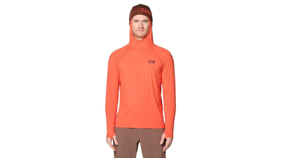 Mountain Hardwear Crater Lake Long Sleeve Hoody - Men's, Aspect, XL, 1982411-640-XL