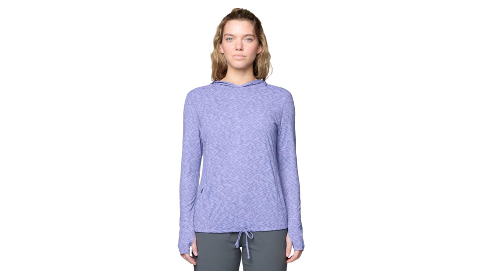Mountain Hardwear Crater Lake Long Sleeve Hoody - Women's, 440, M, 1829681-440-M