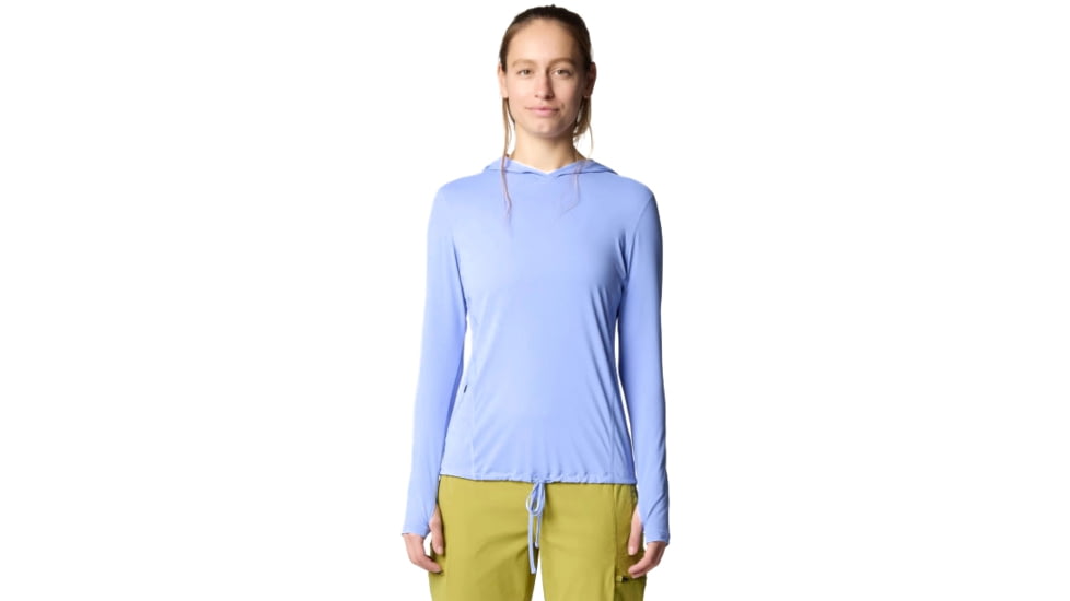 Mountain Hardwear Crater Lake Extended LS Hoody - Women's, Light Illusion, 3X, 190423023370