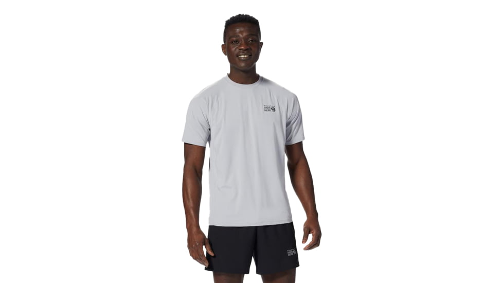 Mountain Hardwear Crater Lake Short Sleeve T-Shirt - Men's, Glacial, XL, 1982431-097-XL