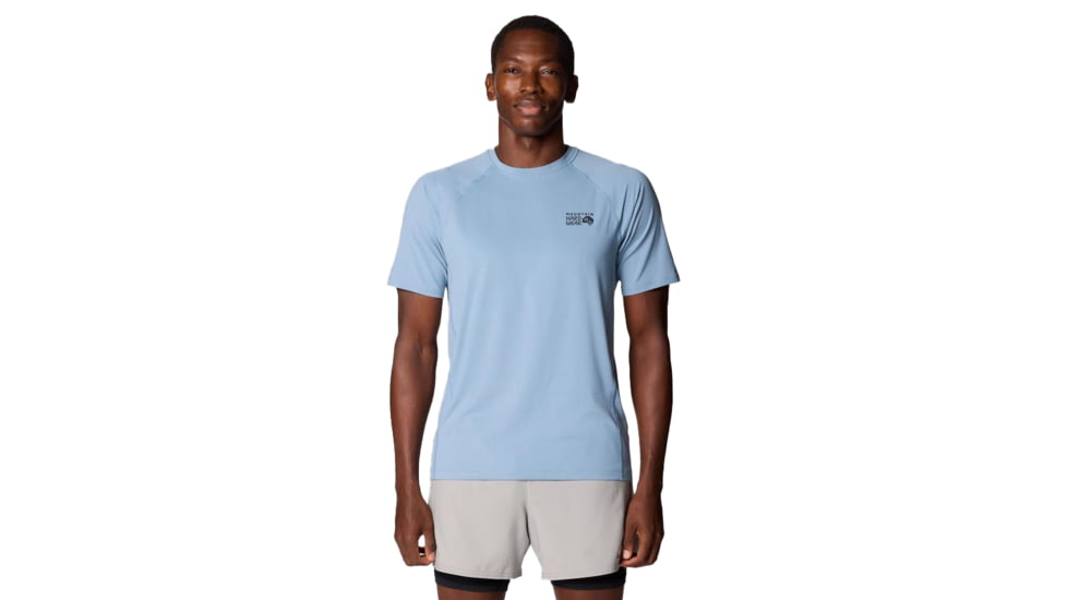 Mountain Hardwear Crater Lake Short Sleeve T-Shirt - Men's, Element, M, 1982431-435-M