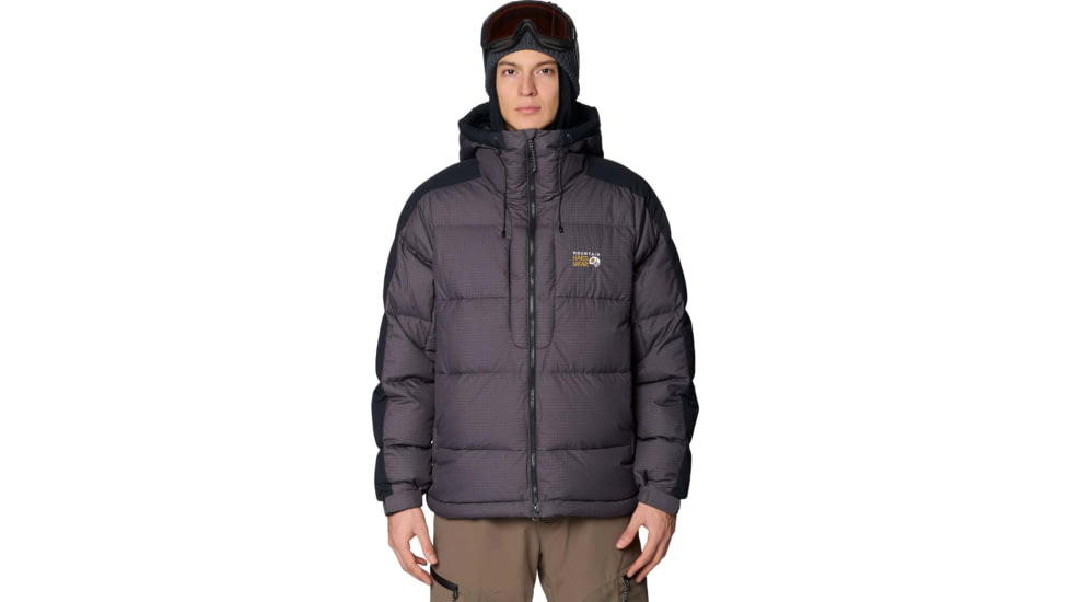 Mountain Hardwear Flow Factor Down Jacket - Men's, Shark, Black, L, 2166261011-011-L