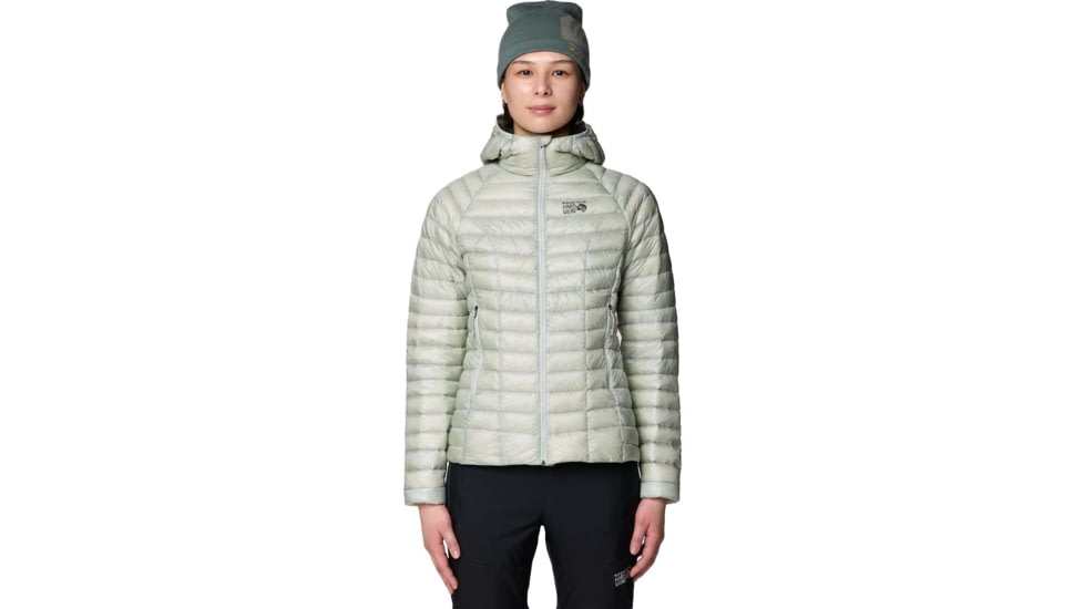 Mountain Hardwear Ghost Whisperer Hoody - Women's, Gamma Grey, XS, 2104731087-087-XS