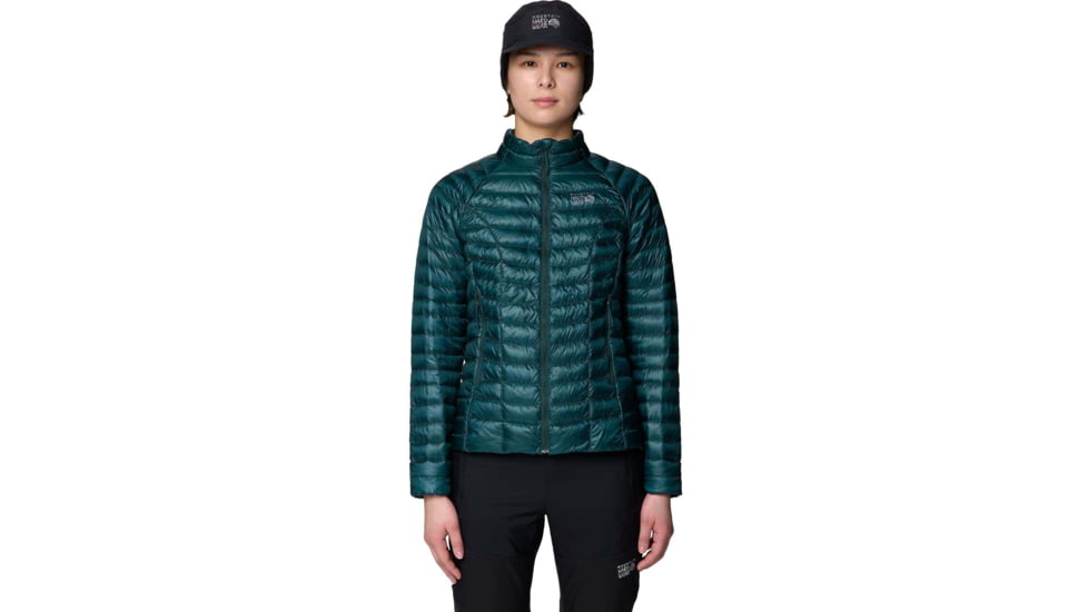 Mountain Hardwear Ghost Whisperer Jacket - Women's, Aqua Green, L, 2104741318-318-L
