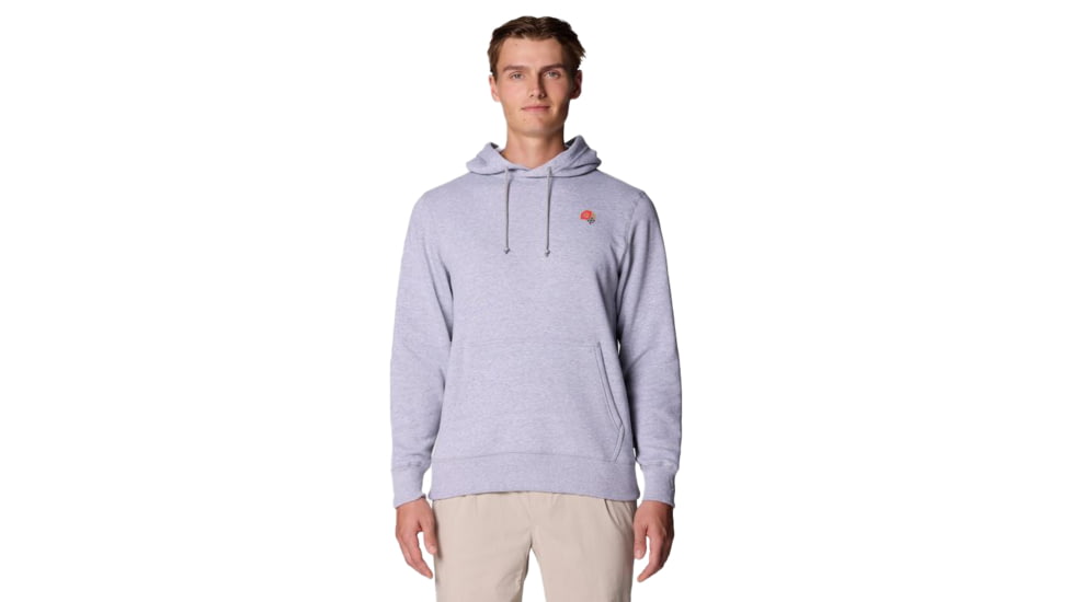 Mountain Hardwear Graphic Pullover Hoody2 - Men's, Hardwear Grey Heather, XXL, 2149421-057-XXL