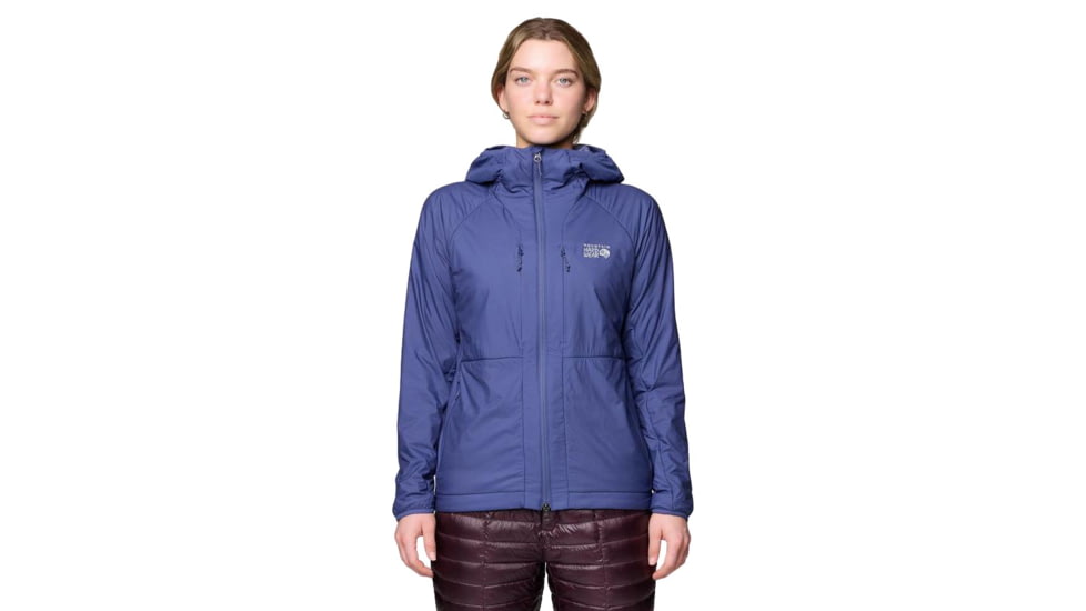 Mountain Hardwear Kor AirShell Warm Hoody - Women's, Lapis Dusk, M, 2092731-532-M
