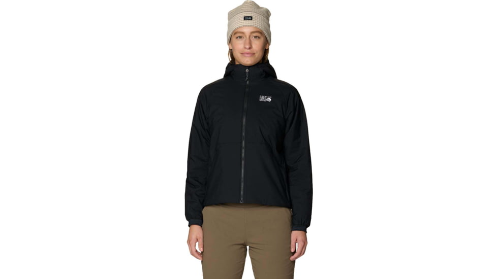 Mountain Hardwear Kor Alloy Hooded Jacket - Women's, Black, M, 2166371010-010-M