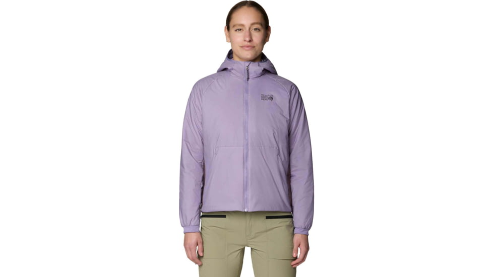 Mountain Hardwear Kor Alloy Hooded Jacket - Women's, Violet Stone, Purple Sage, M, 2166371552-552-M