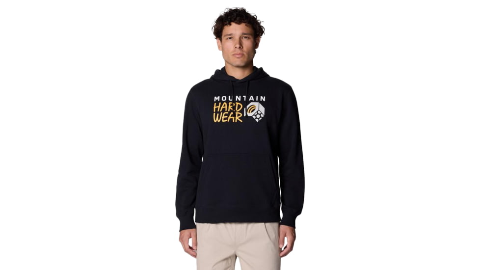 Mountain Hardwear MHW Logo PO Hoody - Men's, Black, XL, 2100581-011-XL