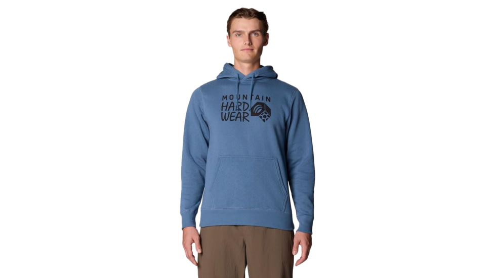 Mountain Hardwear MHW Logo PO Hoody - Men's, Adriatic Blue, L, 2100581-445-L