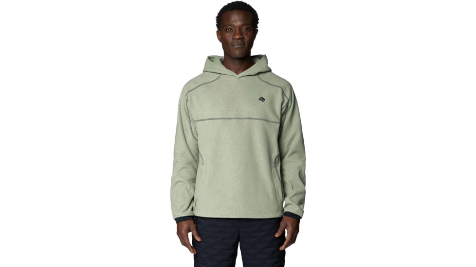 Mountain Hardwear Microchill Hoody - Men's, Silt Grey Heather, M, 2169011051-051-M