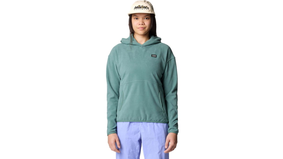 Mountain Hardwear Microchill Hoody - Women's, Blue Pine, S, 190423045303