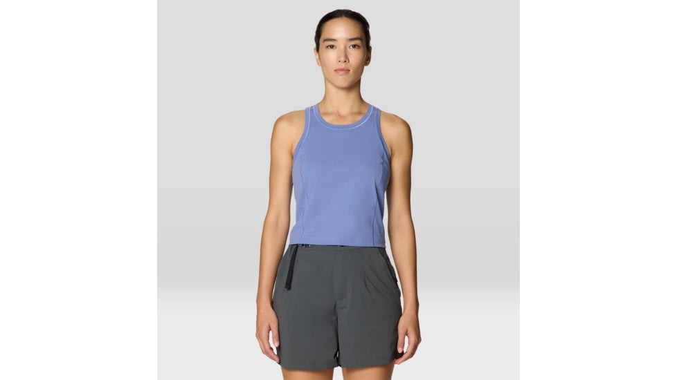 Mountain Hardwear Mountain Stretch Tanklette Top - Women's, Best Coast Blue, M, 2149221-448-M
