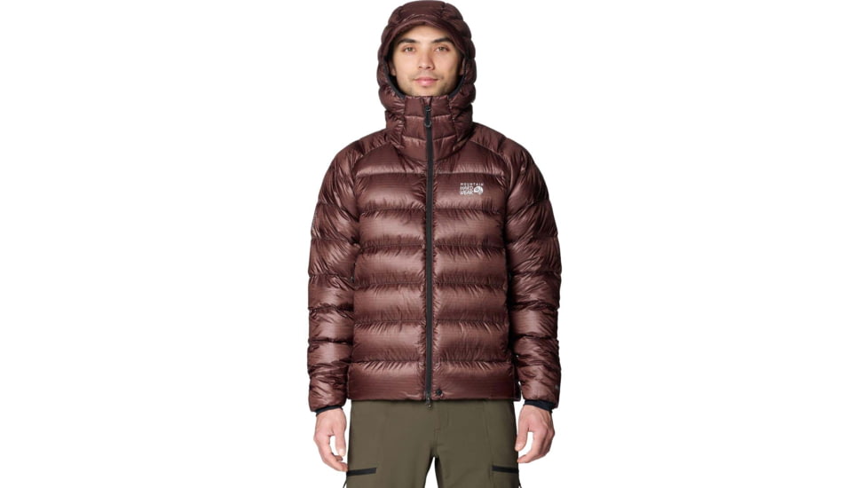 Mountain Hardwear Phantom Alpine Down Hooded Jacket - Men's, Carob, L, 2092271219-219-L