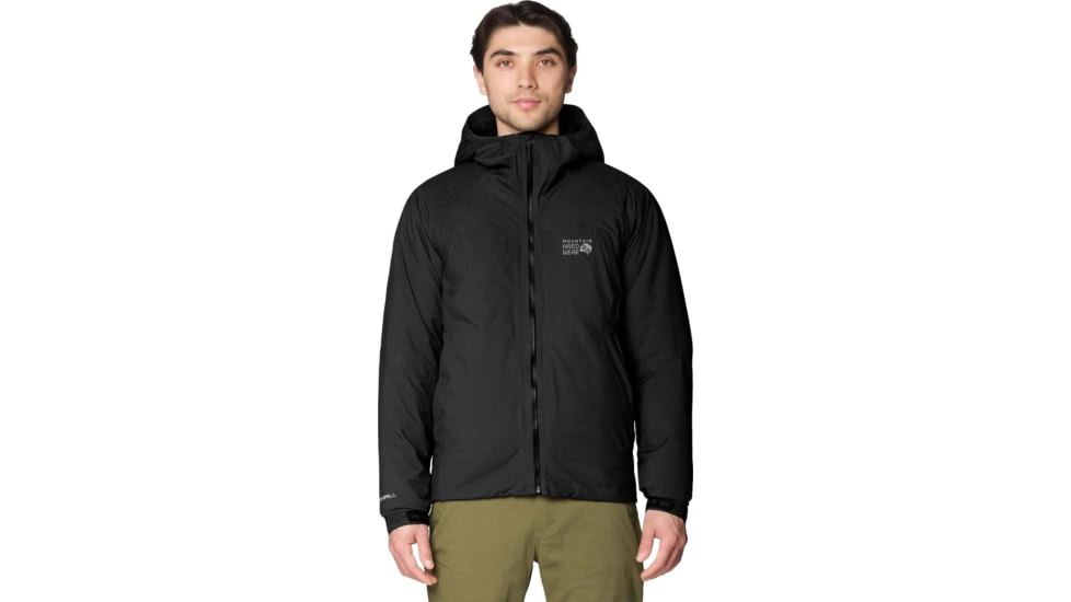 Mountain Hardwear Stretch Ozonic Insulated Jacket - Men's, Black, S, 2166101010-010-S