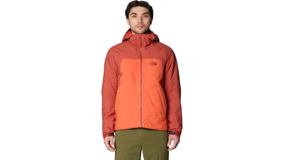 Mountain Hardwear Stretch Ozonic Insulated Jacket - Men's, Aspect, Mars Red, XXL, 2166101640-640-XXL