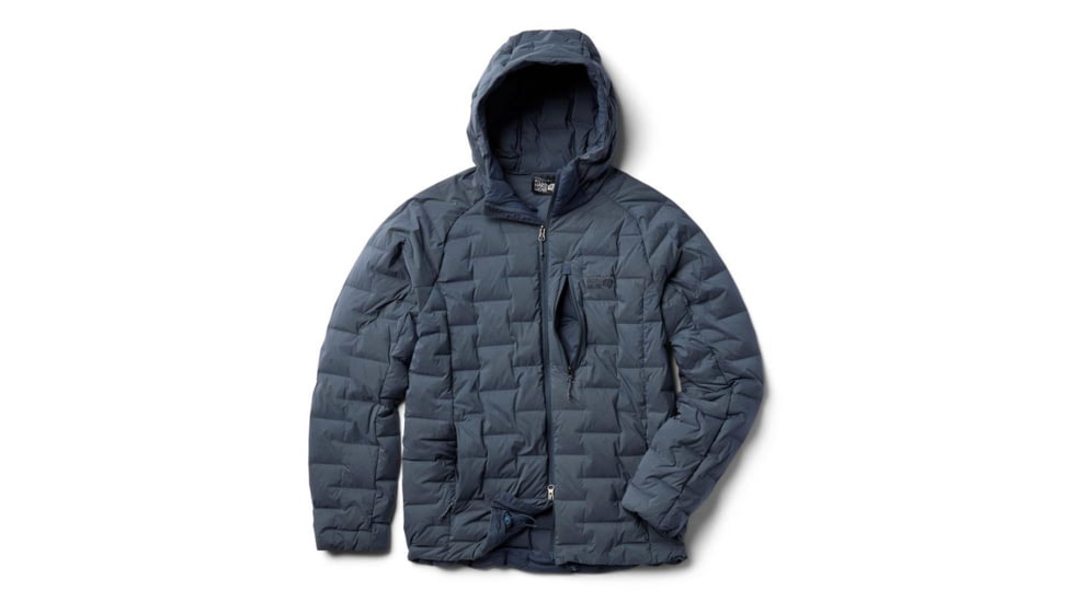 Mountain Hardwear Stretchdown Hoody - Men's, Moon Blue, S, 2104491-430-S