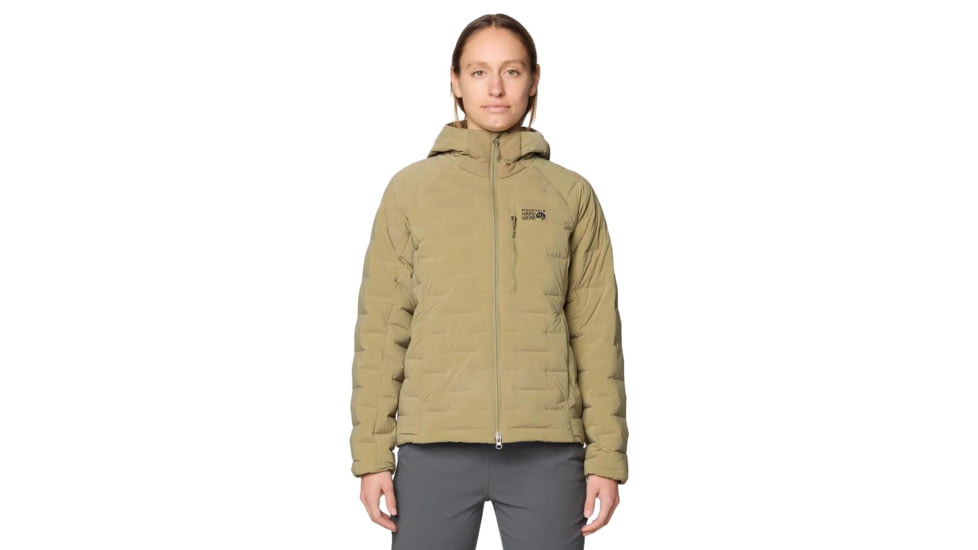 Mountain Hardwear Stretchdown Hoody - Women's, Landslide Heather, XS, 2104781-340-XS