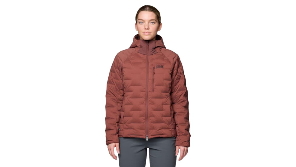 Mountain Hardwear Stretchdown Hoody - Women's, Bourbon Brown, XL, 2104781-615-XL