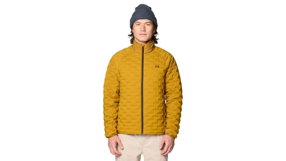Mountain Hardwear Stretchdown Light Jacket - Men's, Olive Gold, XL, 2104521-255-XL