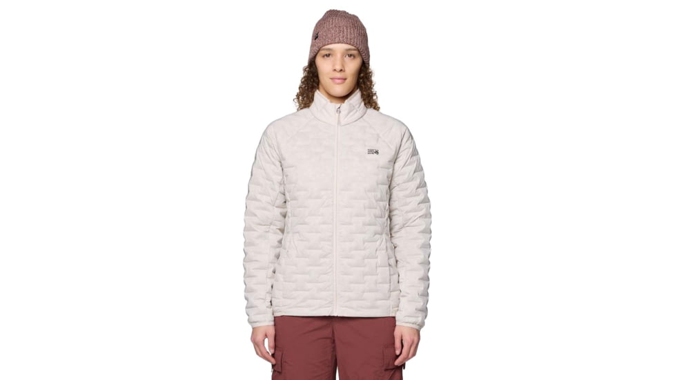 Mountain Hardwear Stretchdown Light Jacket - Women's, Talc, L, 2104801-170-L