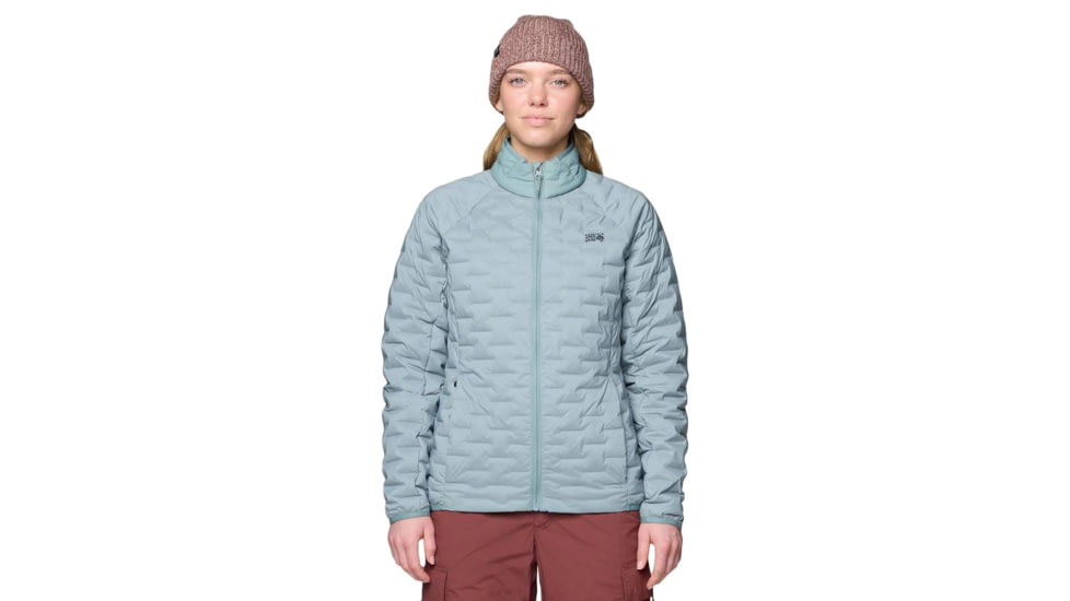 Mountain Hardwear Stretchdown Light Jacket - Women's, Blue Sage, L, 2104801-460-L