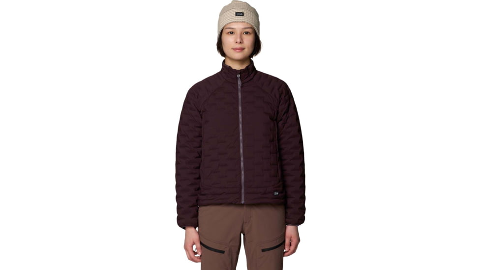 Mountain Hardwear Stretchdown Light Jacket - Women's, Deep Mulberry, S, 2166421510-510-S