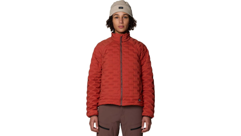 Mountain Hardwear Stretchdown Light Jacket - Women's, Mars Red, L, 2166421844-844-L
