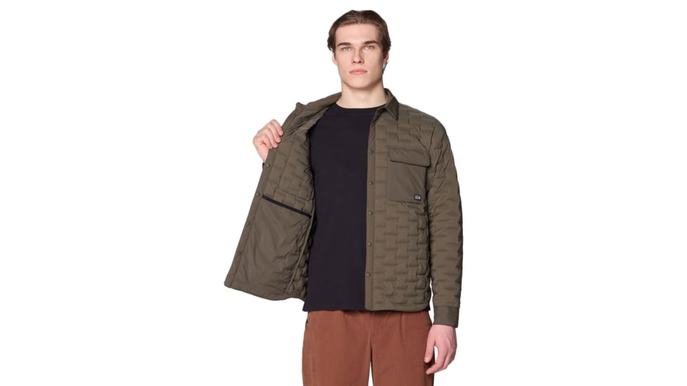 Mountain Hardwear Stretchdown Light Shacket - Mens